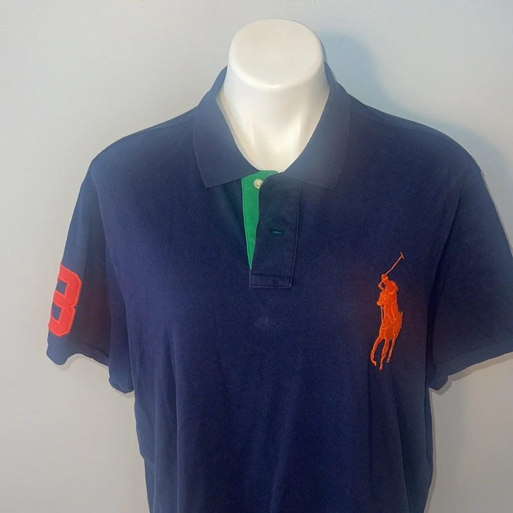 Polo by Ralph Lauren men’s short sleeve polo shirt. Large polo guy logo. XL